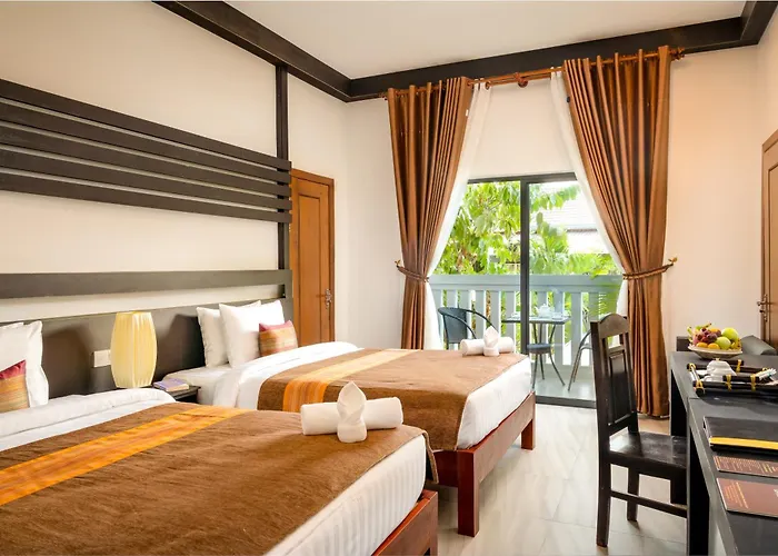 Reveal Courtyard In Reveal Angkor Hotel