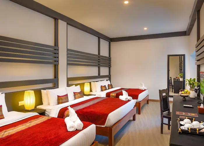 Hotel Reveal Courtyard In Reveal Angkor Siem Reap
