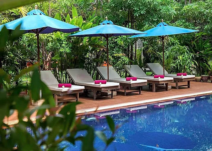 Reveal Courtyard In Reveal Angkor Hotel Siem Reap