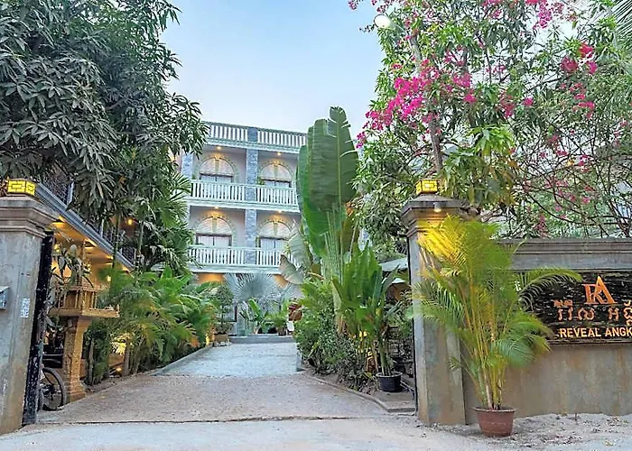 Reveal Courtyard In Reveal Angkor Hotel