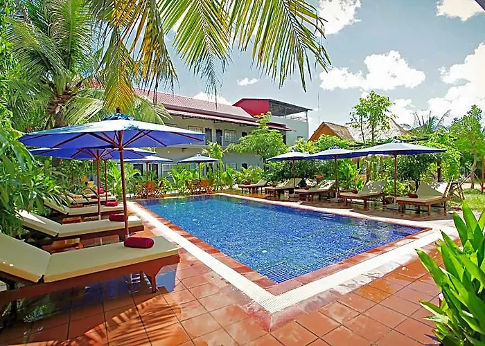 Hotel Reveal Courtyard In Reveal Angkor Siem Reap