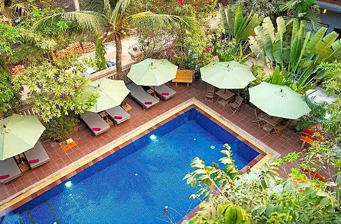 Reveal Courtyard In Reveal Angkor Hotel Siem Reap