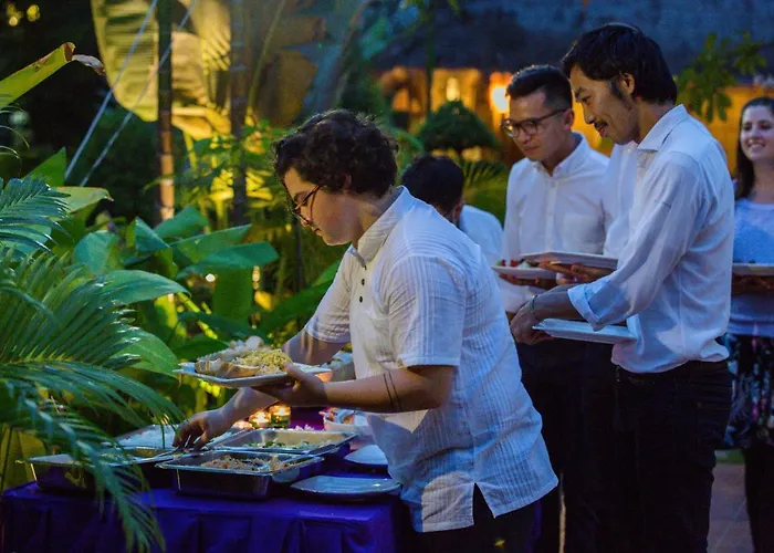 Reveal Courtyard In Reveal Angkor Hotel