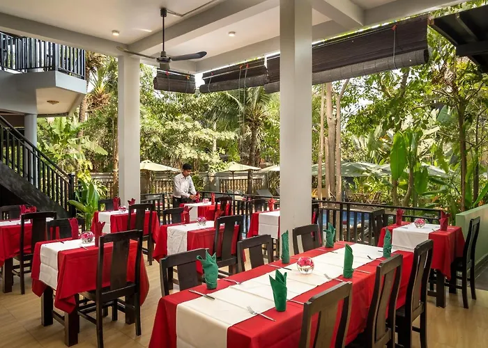 Reveal Courtyard In Reveal Angkor Hotel