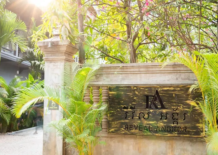Reveal Courtyard In Reveal Angkor Hotel