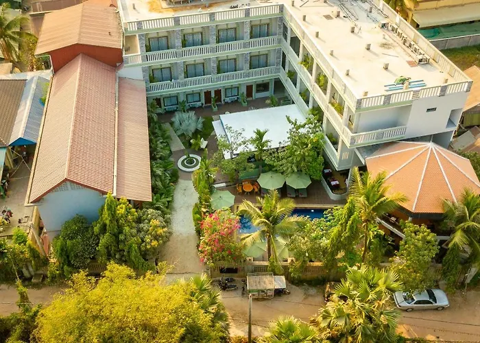 Hotel Reveal Courtyard In Reveal Angkor Siem Reap