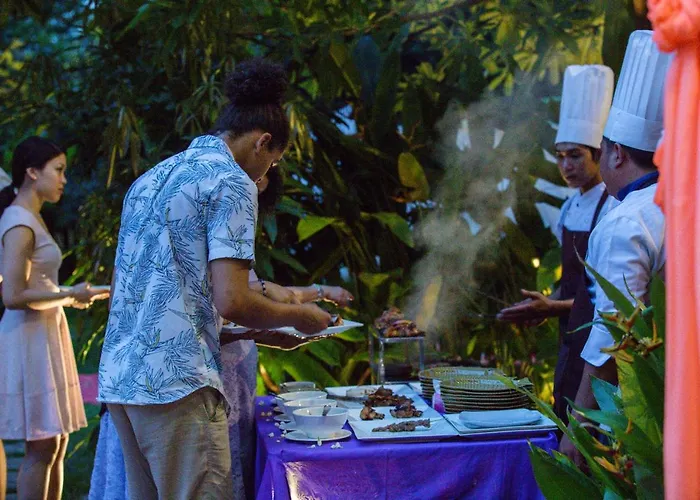 Reveal Courtyard In Reveal Angkor Hotel