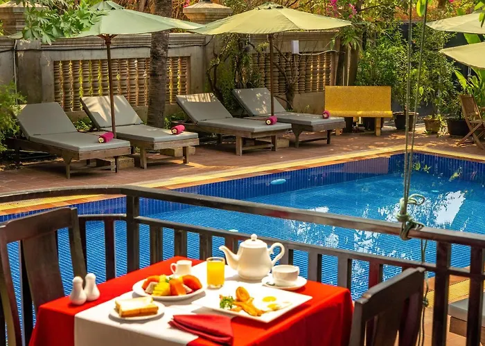 Reveal Courtyard In Reveal Angkor Hotel 4*